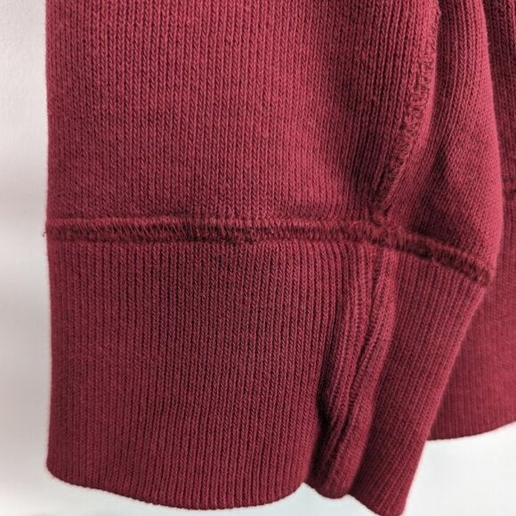 MARTIN + OSA Red Zip Neck Long Sleeve Sweatshirt - Picture 8 of 14
